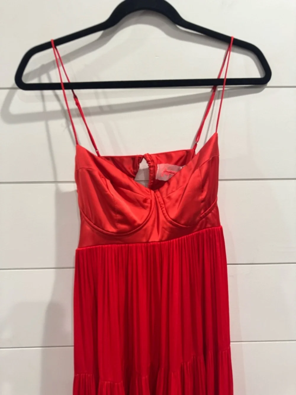Free People Red Freya bustier Maxi Dress - Picture 6 of 9